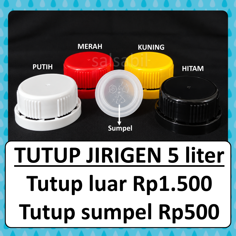 Tutup jirigen 5 liter