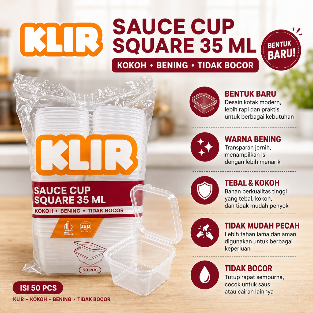 Klir sauce 35ml kotak