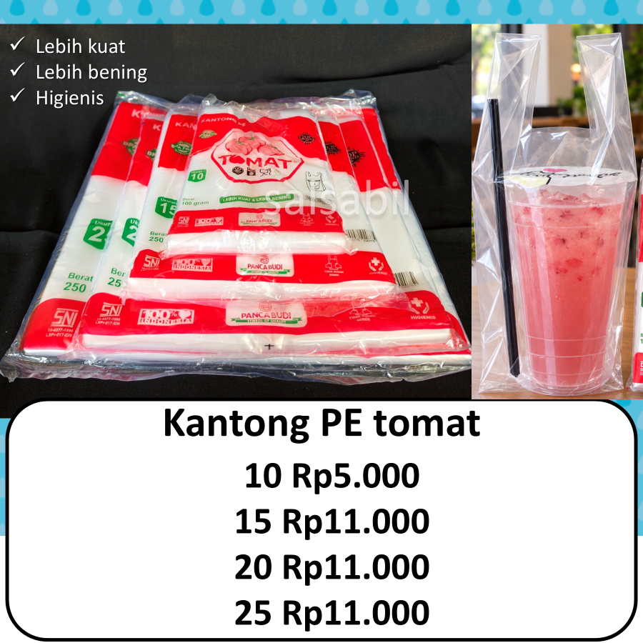 Kantong PE Tomat