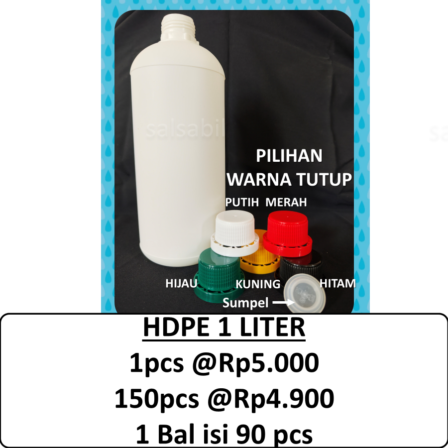 Botol hdpe 1 liter